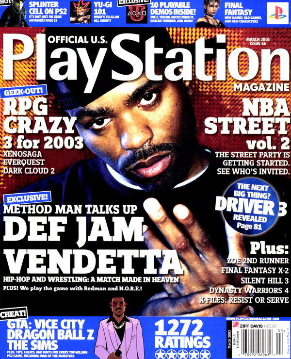 Official U.S. PlayStation Magazine Issue 066 (March 2003) cover
